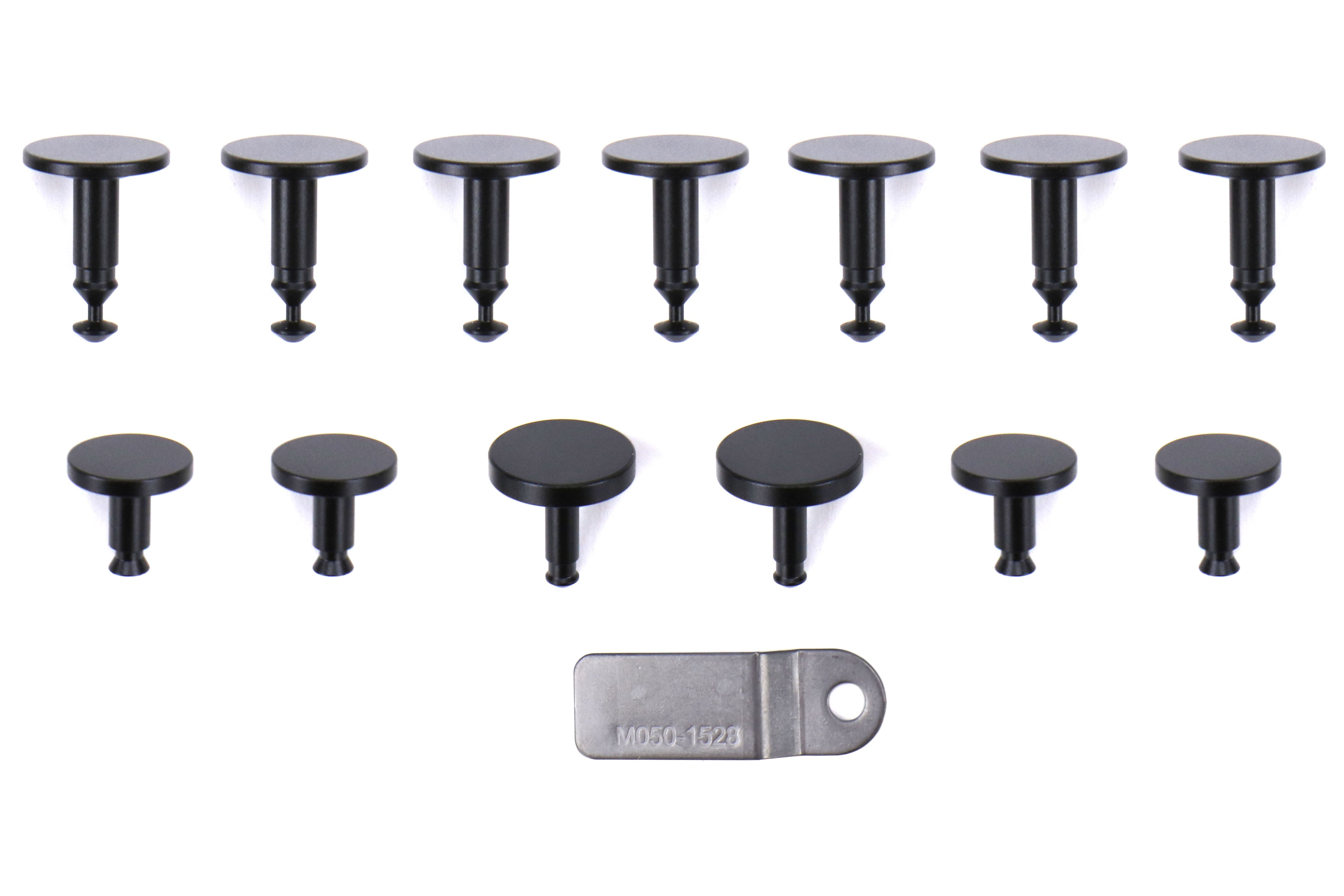 OLM Black Anodized Engine Bay Fastener Set - Black - 2015-2021 Subaru WRX / STI